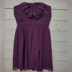 Liz Fields strapless dress
